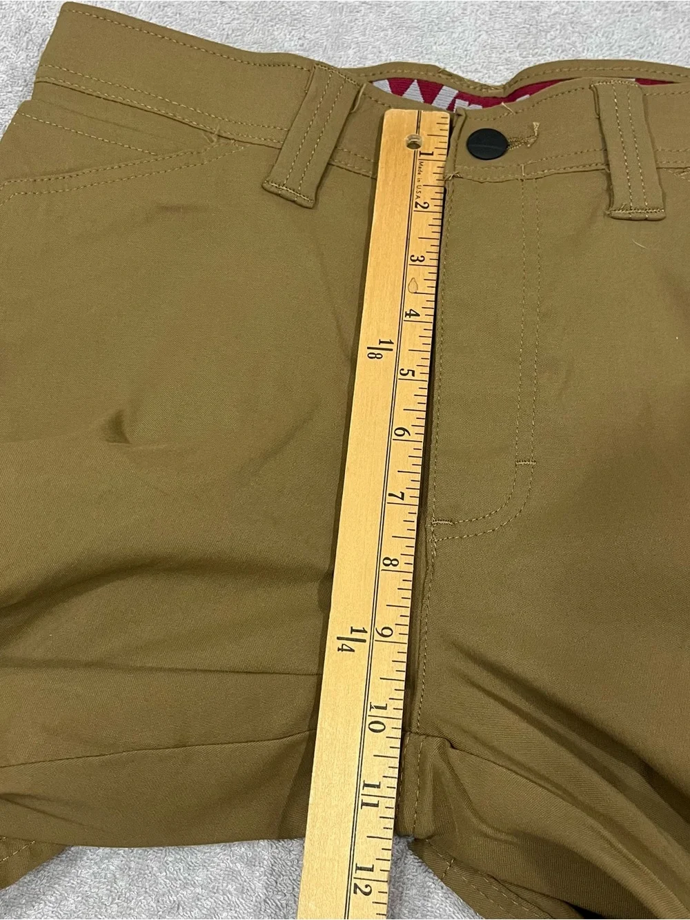 Wrangler All Terrain Cargo Mens 29x30 Brown Straight Fit Utility Pants
